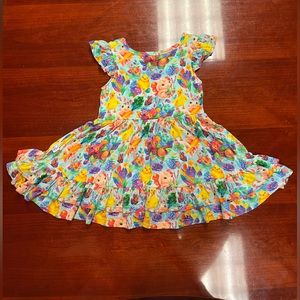 Ollee and Belle 2T Easter dress bamboo